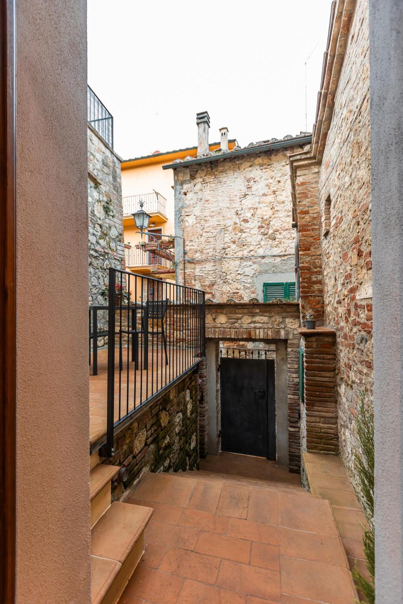 La Casa Dello Sdrucciolo Lägenhet Montepulciano Stazione Exteriör bild